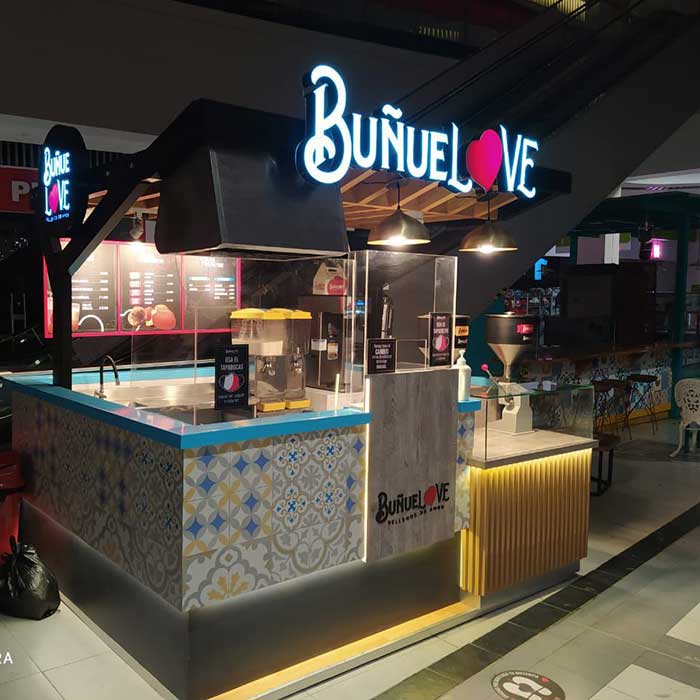 services-01 Diseño y produccion de isla comercial para buñuelos en mall plaza