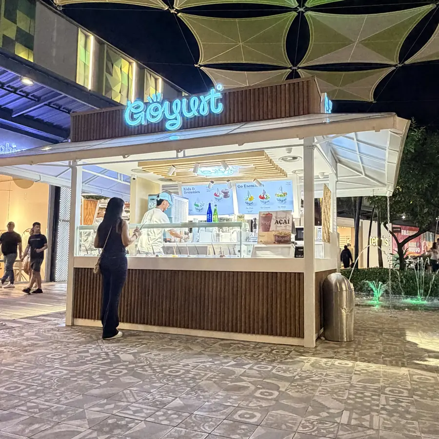 Isla comercial de Göyurt al aire libre fabricada e instalada por Lado Beta