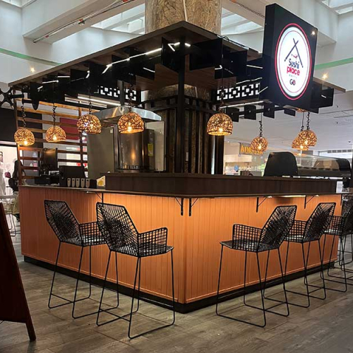 Isla sushi place go para centro comercial en Neiva